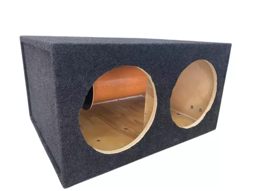 Фото корпус для сабвуфера box-102т1 графит ( 2х10", 160 труба) Корпус для сабвуфера BOX-102Т1 графит ( 2х10", 160 труба)