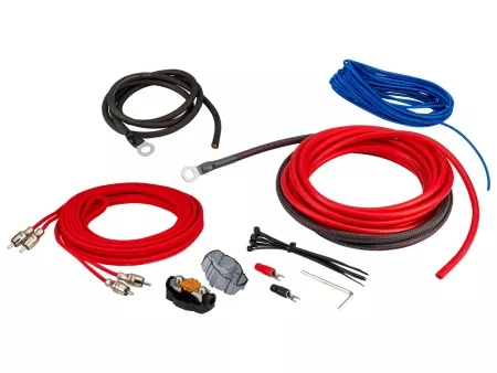 Aura AMP-4508  комплект кабелей для усилителя 2x8AWG 5 метров