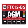 Фото аккумулятор fq ftx12 agm  емк.10.0а/ч; п.т.180а Аккумулятор FQ FTX12 AGM  емк.10.0А/ч; п.т.180А