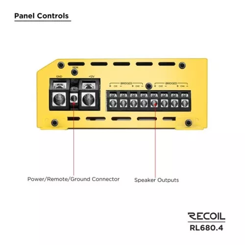 Recoil RL 680.4 усилитель