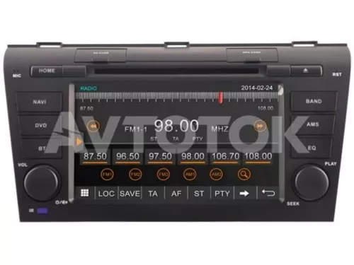 Штатная магнитола Mazda