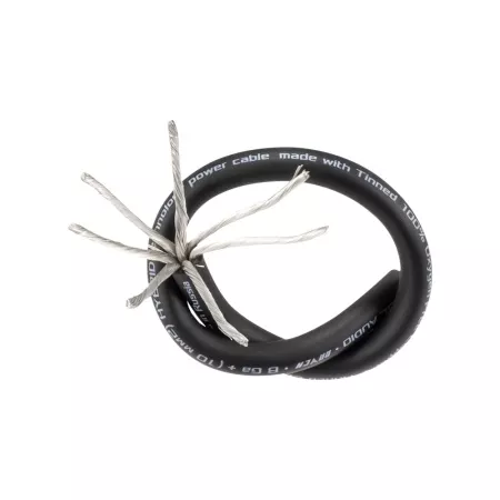 DL Audio Raven Power Cable кабель силовой 8 GA Black (100m)
