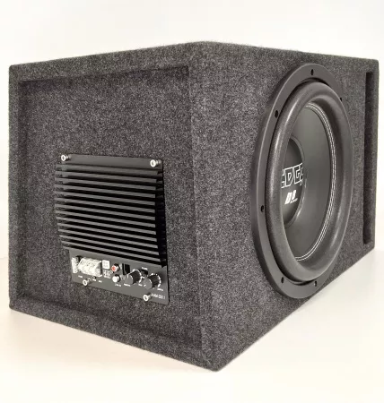 Hellion AWB-12/E12 с динамиком EDGE EDB12D2LITE-E0 активный корпусной сабвуфер