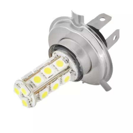 Светодиодная лампа 12V H7 белая, 18 SMD 5050 диодов