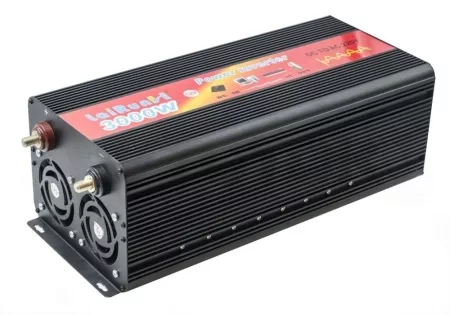 Преобразователь напряжения - инвертор (синусоида) "LaiRun" 3000W DC12v- AC220 LR-3000SNS