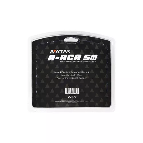 Фото avatar a-rca кабель 5,0м  Avatar A-RCA кабель 5,0м