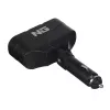 Разветвитель прикуривателя NG 2 выхода +2 USB, 60 W, 2.1А, 12/24В, пластик