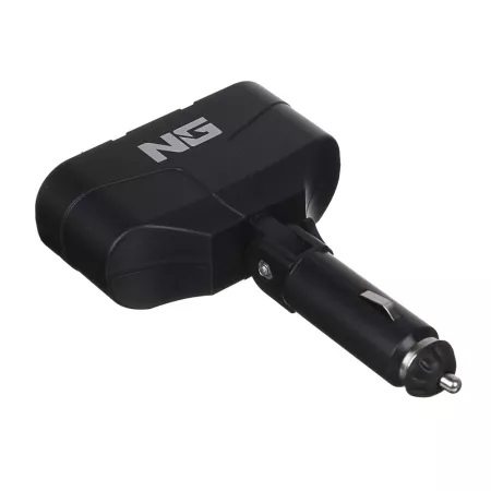 Разветвитель прикуривателя NG 2 выхода +2 USB, 60 W, 2.1А, 12/24В, пластик