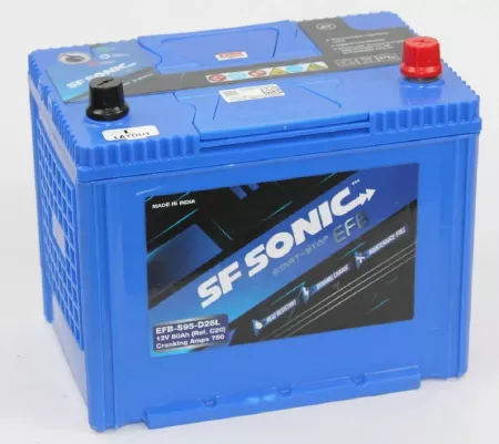 SF SONIC EFB 6СТ-80.0 95D26L 80Ач 750А аккумулятор автомобильный