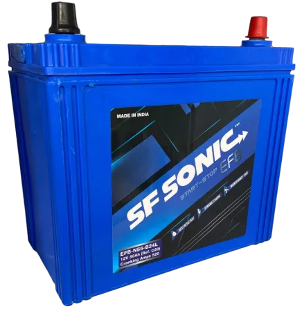 SF SONIC EFB 6СТ-50.0 (55B24L) тонк. кл 50Ач 520А аккумулятор автомобильный