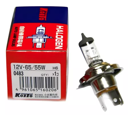Лампа Koito H6 12V 65/55W T16