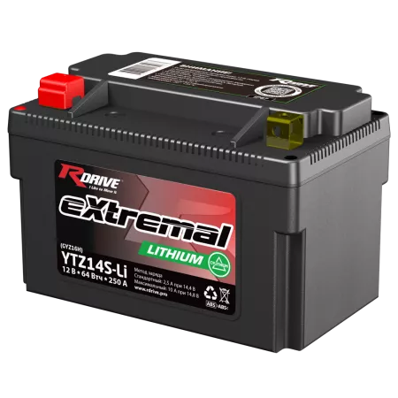Аккумулятор RDrive Extremal Lithium YTZ14S-LI