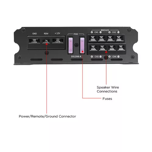 Фото recoil di 1200.4 усилитель Recoil DI 1200.4 усилитель