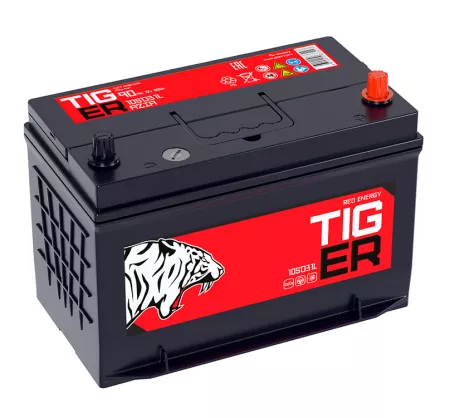 Аккумулятор Tiger Red Energy 105D31L 90Ач 800А