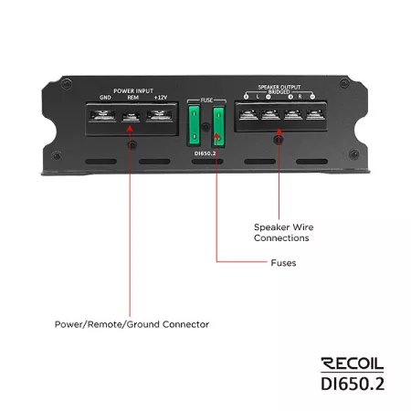 Recoil DI 650.2 усилитель