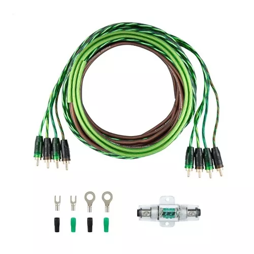 Фото deaf bonce machete mwk-104 комплект для 4-канального усилителя Deaf Bonce Machete MWK-104 комплект для 4-канального усилителя