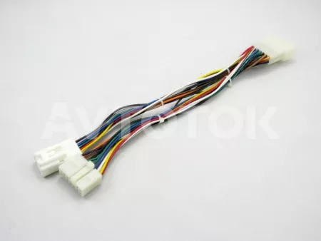 Кабель разветвитель Toyota для подключения CD-changer и MP3 адаптера 5+7->5+7/6+6