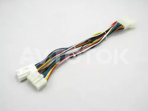 Кабель разветвитель Toyota для подключения CD-changer и MP3 адаптера 5+7->5+7/6+6