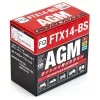 Фото аккумулятор fq ftx14 agm  емк.12.0а/ч; п.т.200а Аккумулятор FQ FTX14 AGM  емк.12.0А/ч; п.т.200А