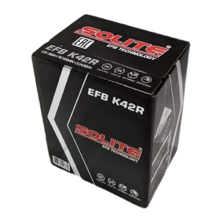 Solite EFB K42R 38Ач аккумулятор автомобильный