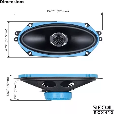 Recoil Blue RCX-410 Coax 
