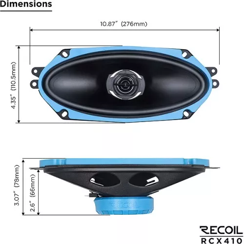 Фото recoil blue rcx-410 coax  Recoil Blue RCX-410 Coax