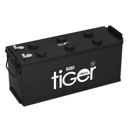 Аккумулятор Tiger 190 пр (B.4, болт, Чёрный, RZ)