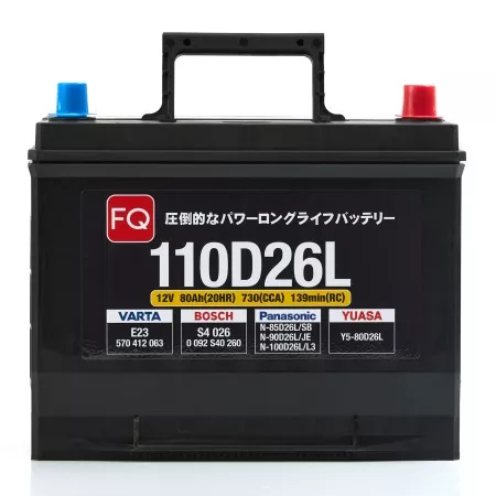 Фото аккумулятор fq 110d26l ёмк.80 ач. п.т. 700 а Аккумулятор FQ 110D26L ёмк.80 Ач. п.т. 700 а