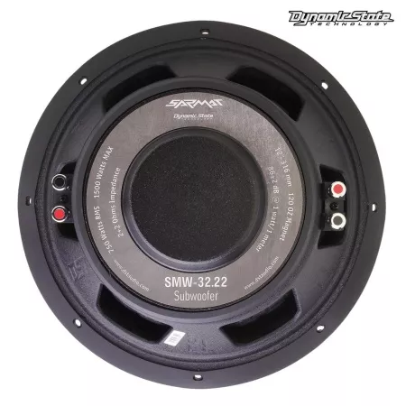 Фото dynamic state sarmat smw-32.22 сабвуфер Dynamic State SARMAT SMW-32.22 сабвуфер