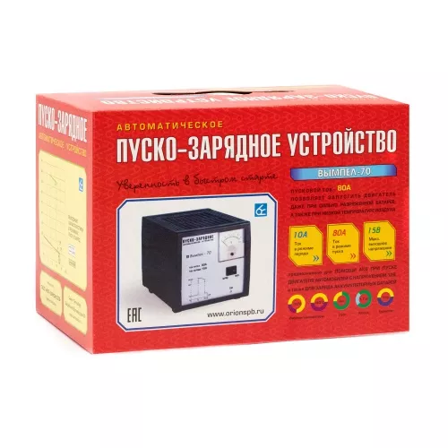 Фото пзу для акб вымпел-70 12v 80а/10а 2014 ПЗУ для АКБ Вымпел-70 12V 80А/10А 2014