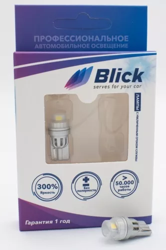 Светодиодные LED лампы Blick T10-2835-2SMD (IC) Белый