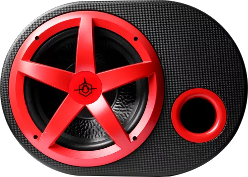 Ural AC-Y12A черный/красный активный корпусной сабвуфер
