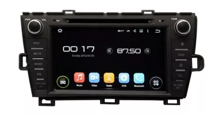 Штатная магнитола Toyota Prius (2009-2015) Android 7.1.2 (правый руль) KD-8004