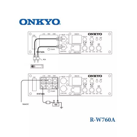 Onkyo R-W760A активный корпусной сабвуфер