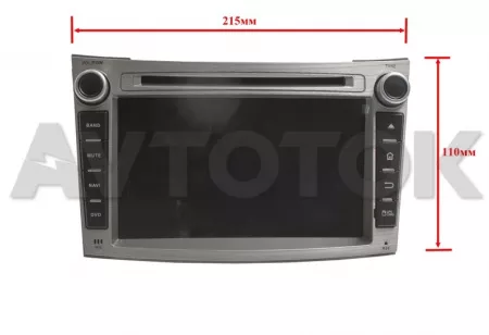 Штатная магнитола Subaru 5