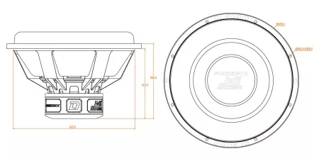 DL Audio Phoenix Bass Machine 18 сабвуфер