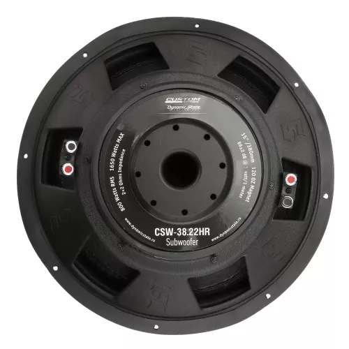 Фото dynamic state csw-38.22hr custom series сабвуфер 15 Dynamic State CSW-38.22HR CUSTOM Series сабвуфер 15