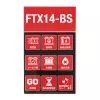Фото аккумулятор fq ftx14 agm  емк.12.0а/ч; п.т.200а Аккумулятор FQ FTX14 AGM  емк.12.0А/ч; п.т.200А