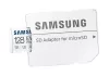 Samsung карта памяти, microSD, 128GB, Class 10 + адаптер