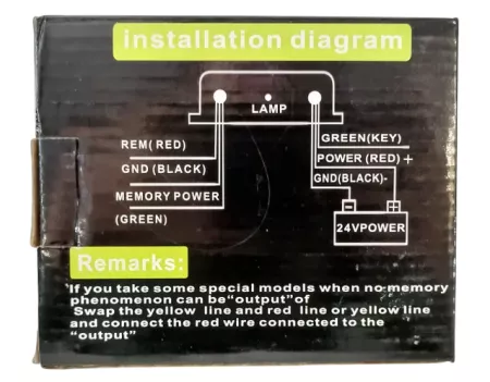 Преобразователь напряжения - инвертор LaiRun 24v-12v 30A