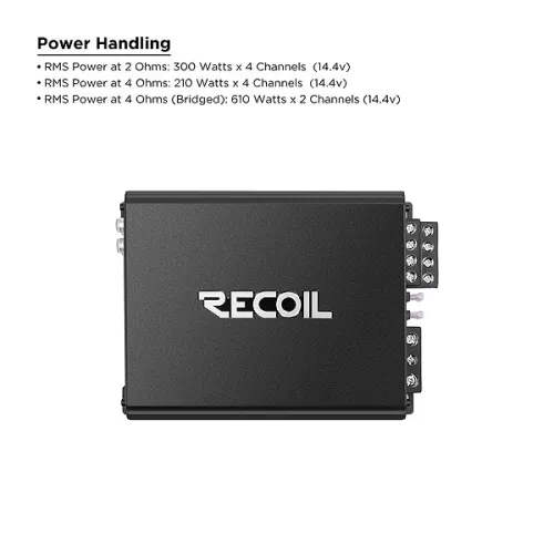 Фото recoil di 1200.4 усилитель Recoil DI 1200.4 усилитель