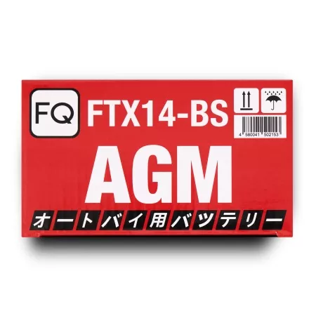 Фото аккумулятор fq ftx14 agm  емк.12.0а/ч; п.т.200а Аккумулятор FQ FTX14 AGM  емк.12.0А/ч; п.т.200А