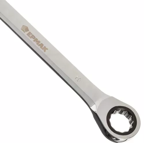 Ключ комбинированный трещоточный Ермак 19мм