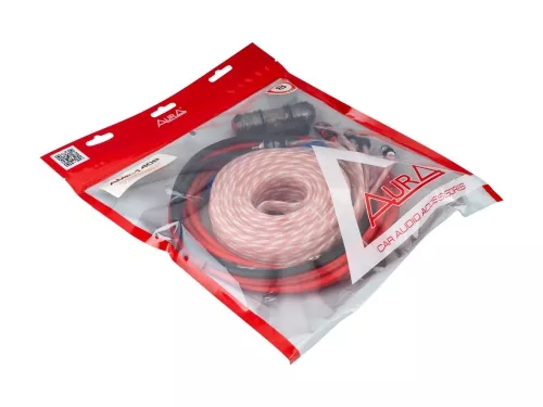 Фото aura amp-1408 8 awg комплект установочный Aura AMP-1408 8 AWG комплект установочный