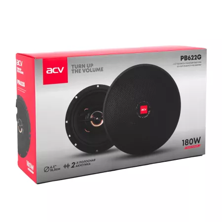 ACV PB-622G Коаксиальная акустика 6,5" 180 Вт