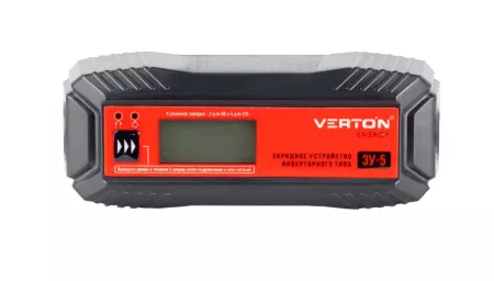Фото зарядное устройство verton energy (100вт.6/12в.1,2-120ач) зу-5 Зарядное устройство VERTON Energy (100Вт.6/12В.1,2-120Ач) ЗУ-5