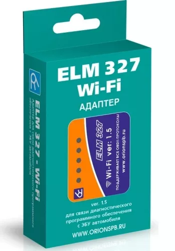 Фото адаптер elm wi-fi 327 arm (для диагност.apple,android) Адаптер ELM Wi-Fi 327 ARM (для диагност.Apple,Android)