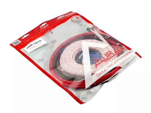 Фото aura amp-1210 комплект кабелей для усилителя 10 awg Aura AMP-1210 комплект кабелей для усилителя 10 AWG