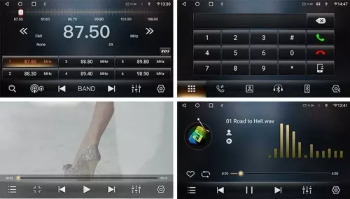 NOVA TS18 2K Qled 9.5" 2000*1200 Android 11 Память 3/32, 2 USB, 3RCA, 4G