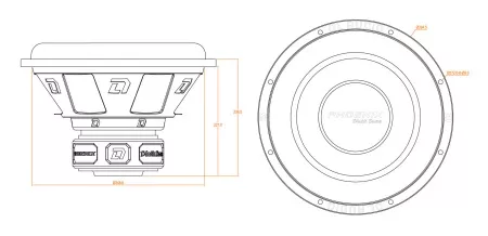 DL Audio Phoenix black bass 15 сабвуфер